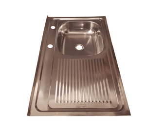 Acero Lavaplatos Sobreponer 80cm Kit Sif/Des LD Caja 5 Unidades