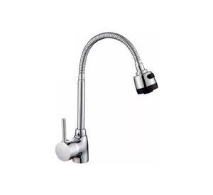Llave Monomando Lavaplatos Flexible Agua Fría Y Caliente