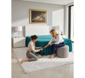 Faldón Para Cama De 2 Plazas AjuFaldón Cubre Base De Cama 2 Plazas Ajustable Premiumstable Premium