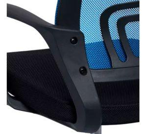 Silla Ejecutiva Ergonómica New York Air Mesh Azul – Con Altura Ajustable y Diseño Moderno