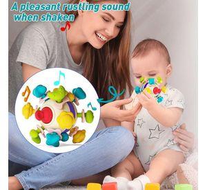 Juguete Denticion Multisensorial Gateo Agarre Bebe Lau