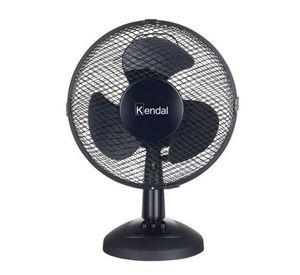 Ventilador de Sobremesa 9 Pulgadas Kendal KVS-9DN Negro