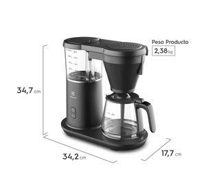 Cafetera Programable 1,25L Jarra Vidrio 1600W CMP70