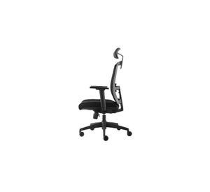 Silla de oficina Taylor Syncro con cabecero color negro