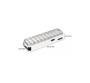 Lámpara recargable luz 30W emergencia foco LED portátil Eoland