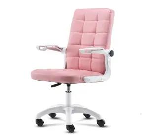 Silla De Oficina De Tela Altura Con Ajustable Y Ruedas