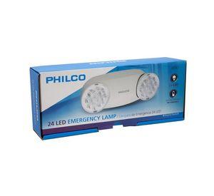 LAMPARA DE EMERGENCIA AT60 2 FOCOS FIJA PHILCO