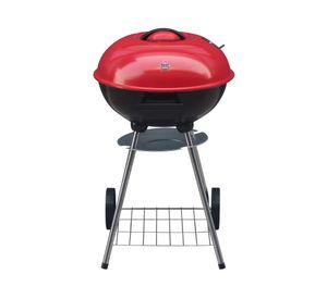 Parrilla a carbón Kettle rojo