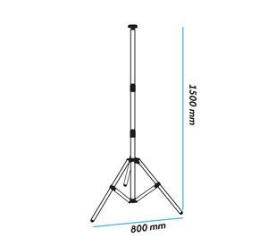 ATRIL PARA PROYECTOR DE AREA SIMPLE DAUMER 150CM