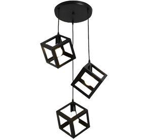 Lampara Techo Cubos Moderna Elegante Minimalista Lau