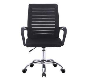 SILLA DE OFICINA EJECUTIVA BUDAPEST ERGONOMICA COLOR NEGRO BM-807