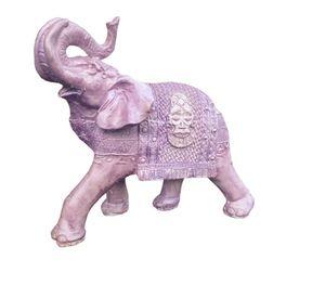 Elefante Decorativo Rosa 30 cm
