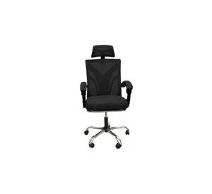 Silla ejecutiva de escritorio ergonómica Lumax Clyde color negro