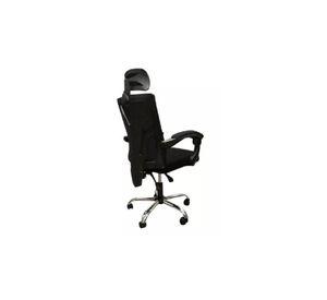 Silla ejecutiva de escritorio ergonómica Lumax Clyde color negro