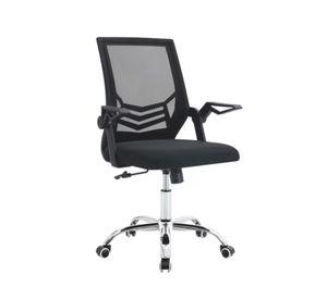 Silla de Oficina Ejecutiva Liverpool Ergonómica Negra con Altura Ajustable