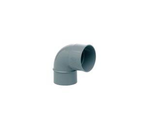 Codo Pvc Sanitario 110mm * 90 Grados Gris Petroflex