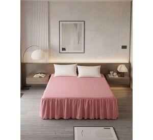 Faldón de Cama Estilo Moderno y Ajuste Perfecto SuperKing 200X200 CM A01