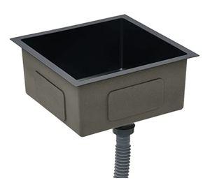Lavaplatos Negro 44x44 2MM