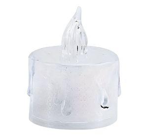 Set 16 Velas LED Decorativas Sin Llama Cristal Acrílico Jhn