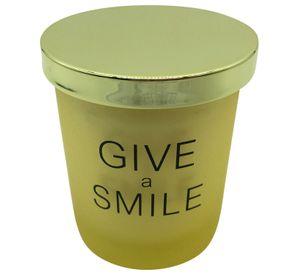 Vela Decorativa con Aroma Smile