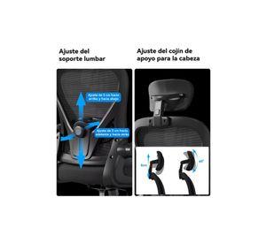 Silla Oficina Gerencial Apoyo Lumbar ChicHome