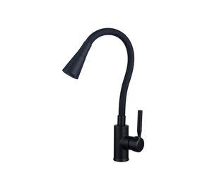 Monomando de Cocina Flexible Talacasto Negra