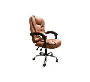 Silla de escritorio Lumax Miles ZGS-959-SA ergonómica color marrón