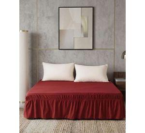 Faldón de Cama Estilo Moderno y Ajuste Perfecto SuperKing 200X200 CM A02