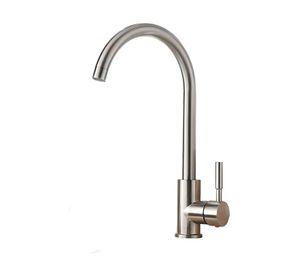 Grifo Monomando Llave Lavaplatos Lavaloza Acero Inoxidable