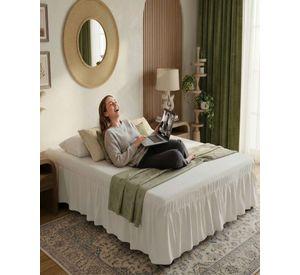 Cubre Base de Cama Elastico Ajustable Super King m6