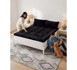 Cubre Colchón Acolchado Plush Ultra Suave 2 Plazas R3