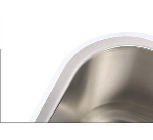 Lavaplatos Dekora 39x36cm 2mm Plata