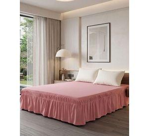 Faldón de Cama Estilo Moderno y Ajuste Perfecto 2 Plazas 150X200 CM A01