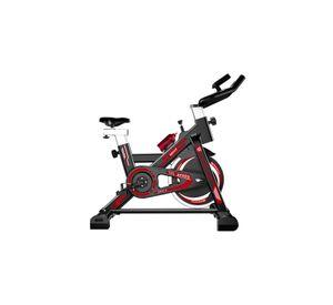 Bicicleta Estática Spinning Profesional 120 KG Rojo