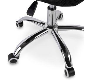 Silla Ejecutiva Ergonómica New York Gris Con Soporte Lumbar y Altura Ajustable