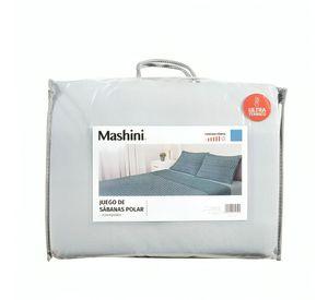 Juego de Sábanas Polar Lisa 1.5 Plazas / Loa– Mashini