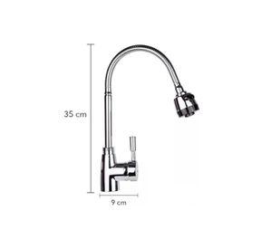 Llave Grifo Monomando Lavaplatos Extensible Profesional