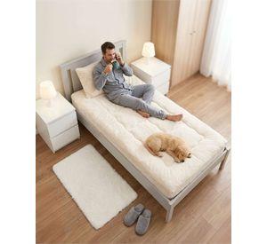 Cubre Colchón Acolchado Plush Ultra Suave Plaza y Media R1