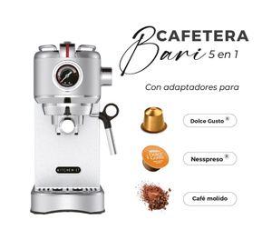 Cafetera Espresso Bari 5 en 1