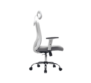 Silla De Oficina Ejecutiva Pro Con Apoya Brazos Ajustables Gris