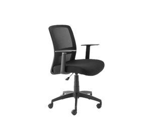 Silla de oficina Mesh Form Office color negro