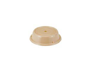 CUBREPLATOS POLICARBONATO BEIGE 27.4 CM