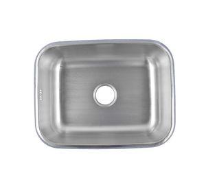 Lavaplatos Dekora 57x44cm Plata Bajo cubierta