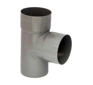 Tee 110 Mm Pvc Sanitario Gris Hoffens