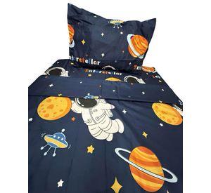 Sábanas niña niño infantil plaza y media Astronauta