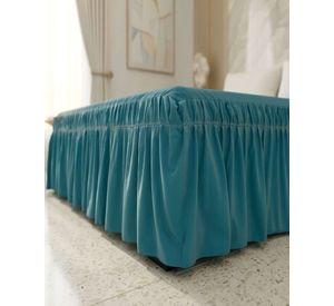 Cubre Base de Cama Elastico Ajustable Super King m4