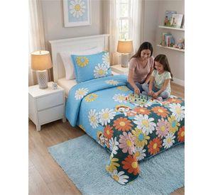 Cubrecama Verano Estampado Plaza Y Media Fresco Liviano a5