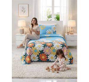 Cubrecama Verano Estampado Plaza Y Media Fresco Liviano a5