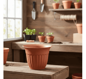 Macetero Plastico Redondo 18x12 5 Cm Para Plantas