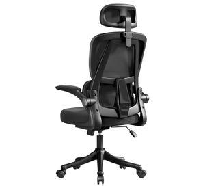 Silla Amia Ergonomica Silla De Escritorio Soporte Lumbar Elastico Silla de Oficina Giratoria